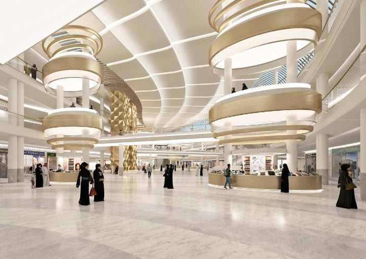 Kingdom Centre Riyadh: Curved PVD Cladding across Six Viewing Platforms