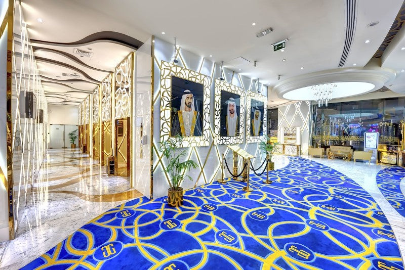 Gevora Hotel Dubai Mirror Stainless Steel Interiors