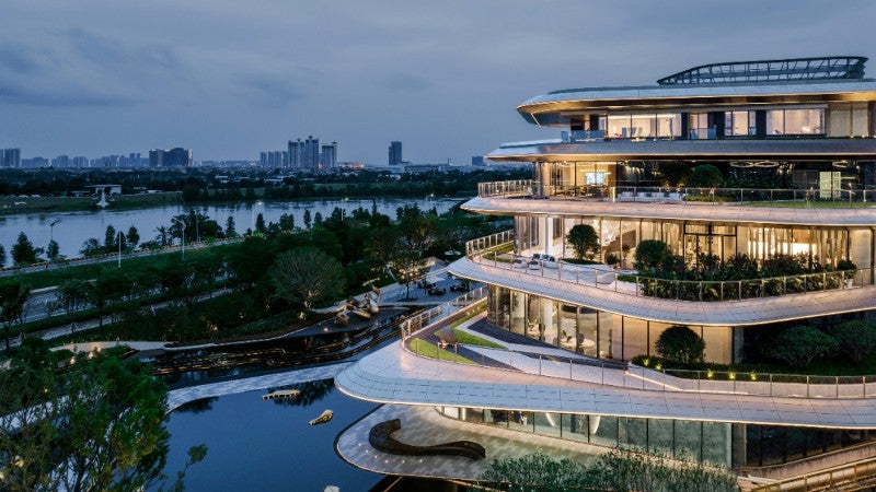 Foshan Sanlong Bay Luxury Clubhouse Metalwork