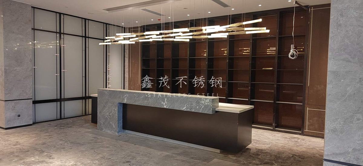 Cangzhou Yingbin Hotel | Complete Stainless Steel Interiors