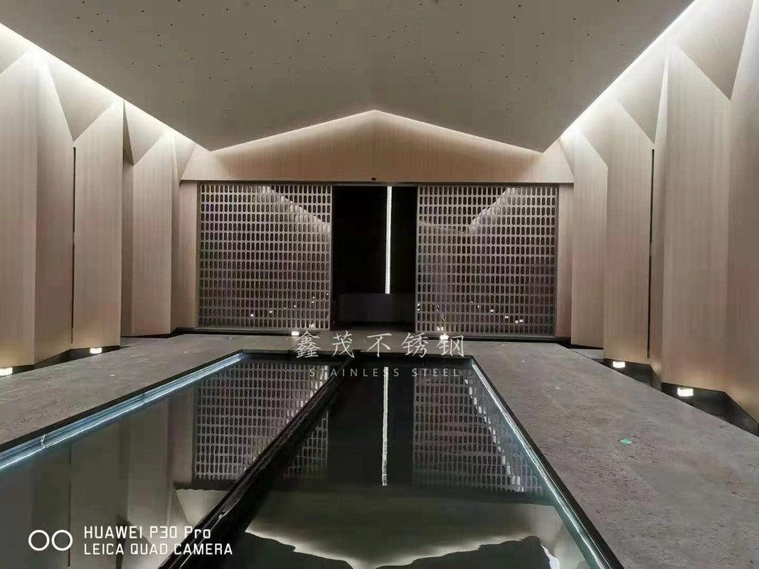 Haikou Software Park Club Hotel | Stainless Steel Interiors