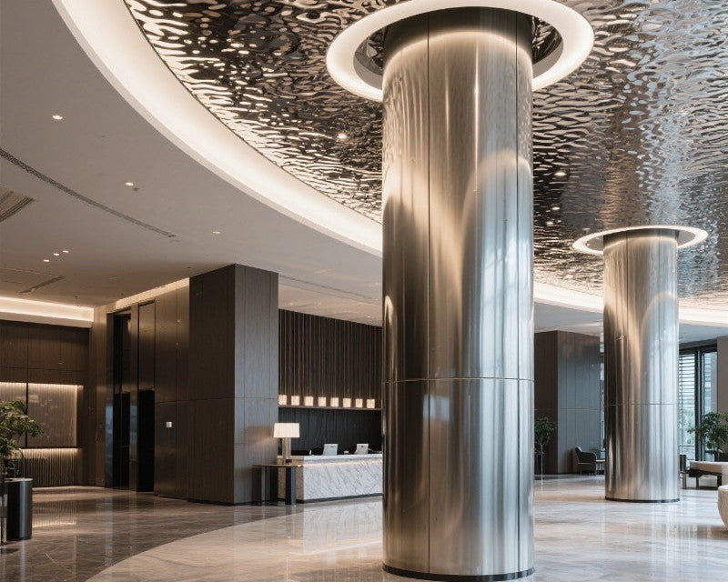 Stainless steel column