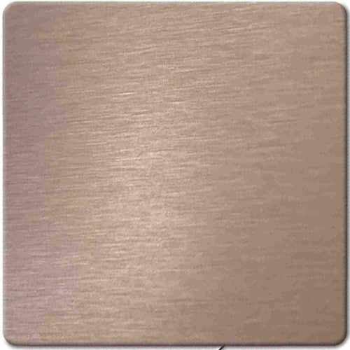 Fine sand-textured antique bronze matte finish