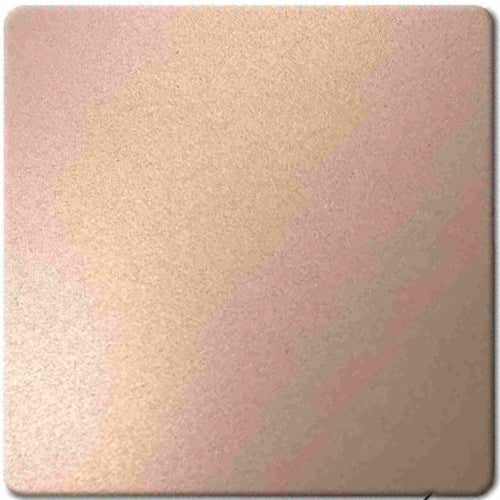 Sandblasted antique bronze matte finish