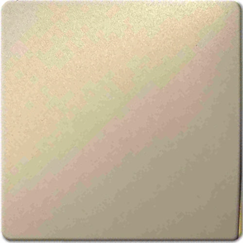 Sandblasted deep tea gold matte color