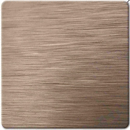 Satin brown and matte