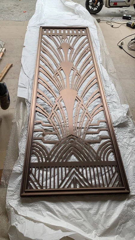 Bronze Decorative Laser Cut Stainless Steel Screen Options