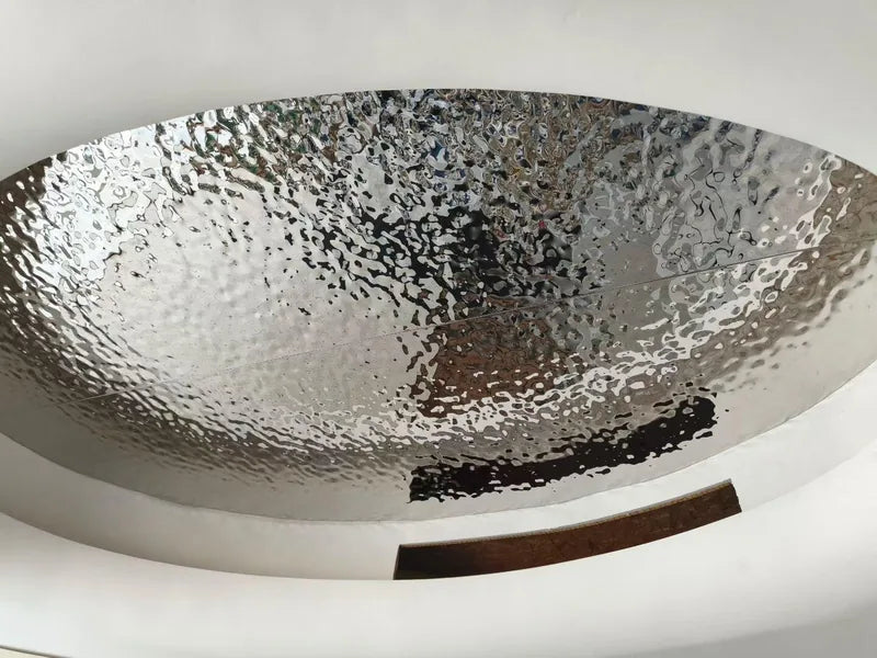 Close-up of circular water ripple ceiling field