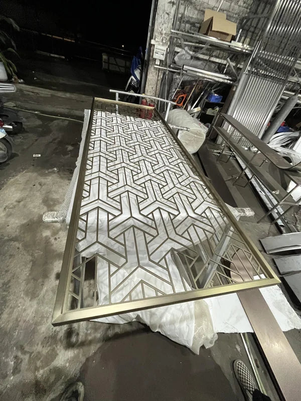 Custom Architectural Grille Stainless Steel & Aluminum Screen Panels