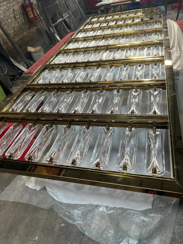 Fabrication detail of Custom Decorative stainless steel Screen Systems