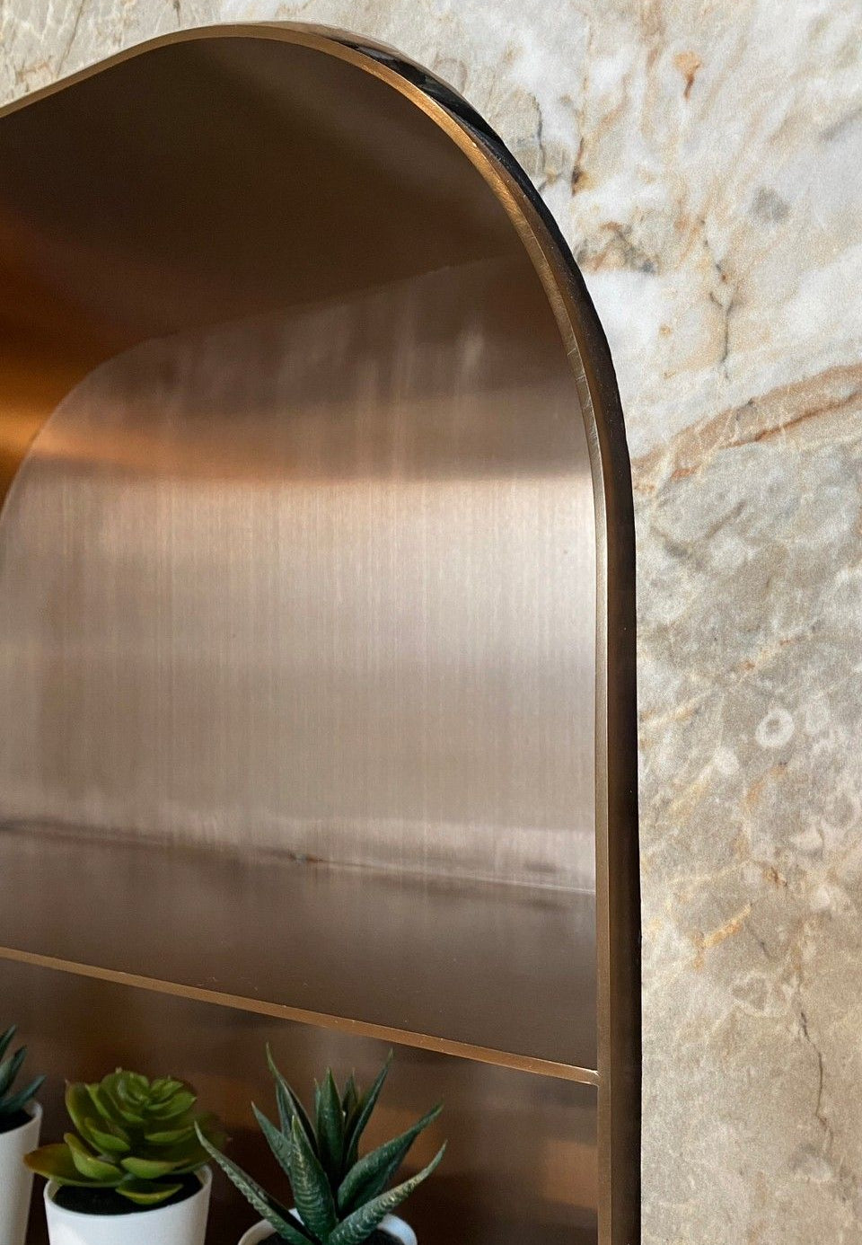 xinmaometal-bronze-stainless-steel-arched-wall-niche