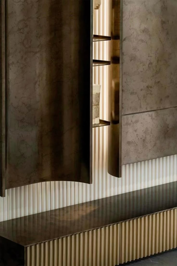 xinmaometal-bronze-stainless-steel-feature-wall-reception