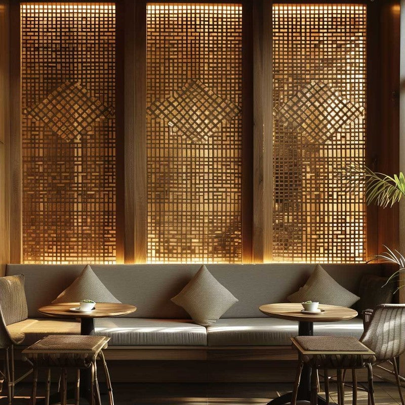 xinmaometal-bronze-stainless-steel-laser-cut-screen-restaurant-banquette