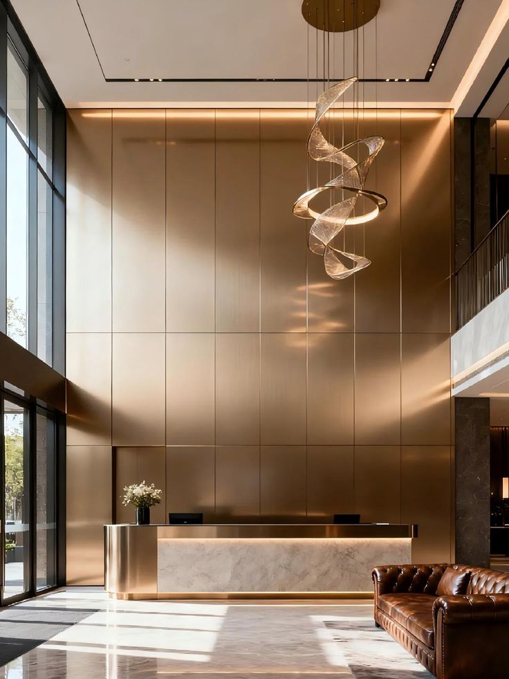 xinmaometal-bronze-stainless-steel-wall-cladding-hotel-lobby