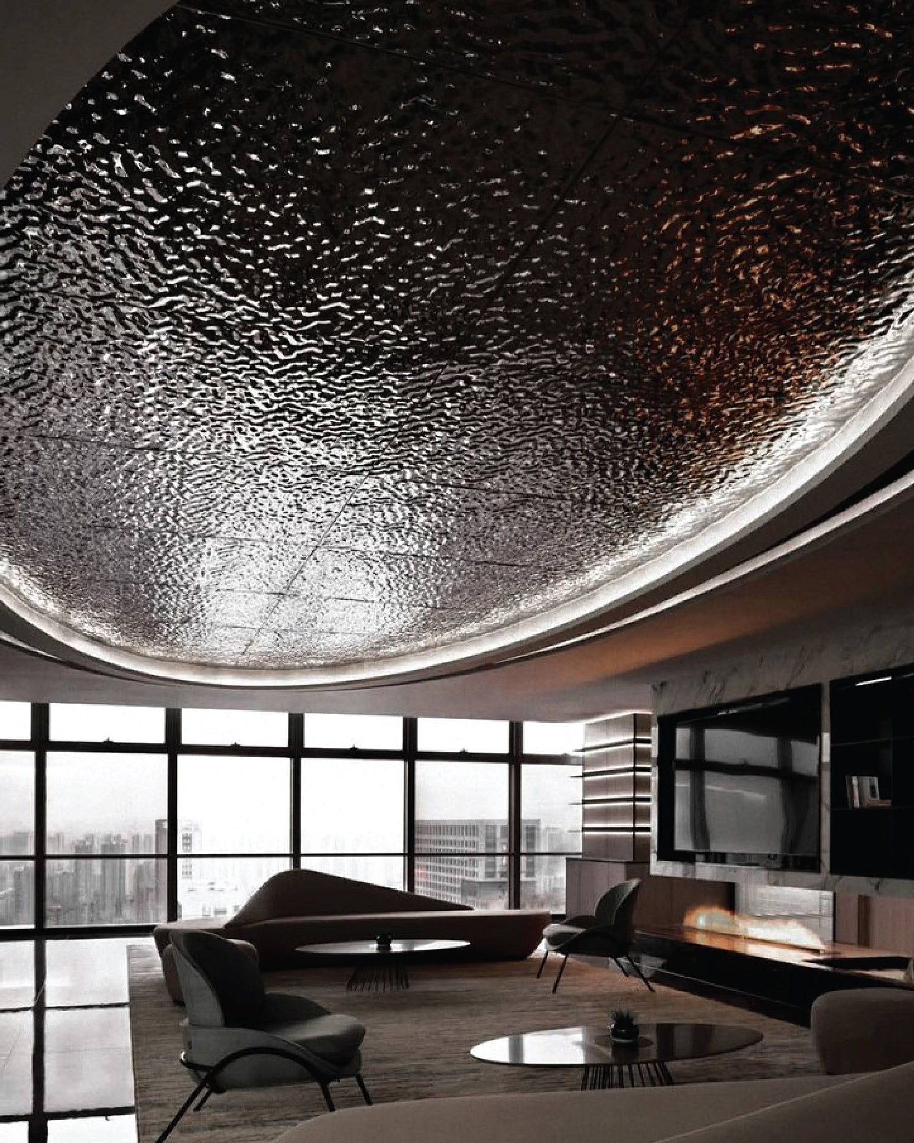xinmaometal-dark-water-ripple-stainless-steel-ceiling-living-room