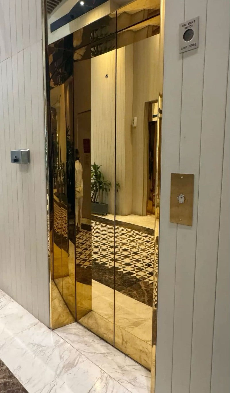 xinmaometal-gold-mirror-stainless-steel-elevator-entrance
