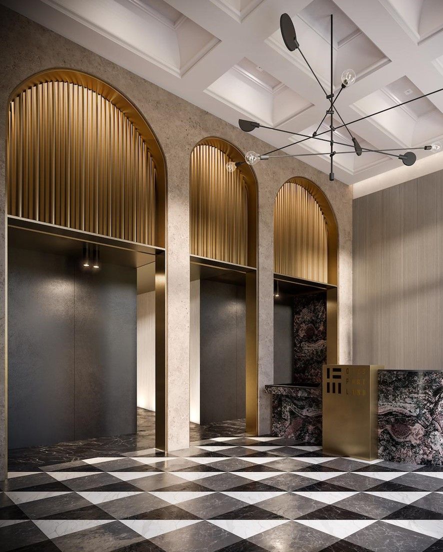 xinmaometal-gold-stainless-steel-arched-wall-panel-lobby