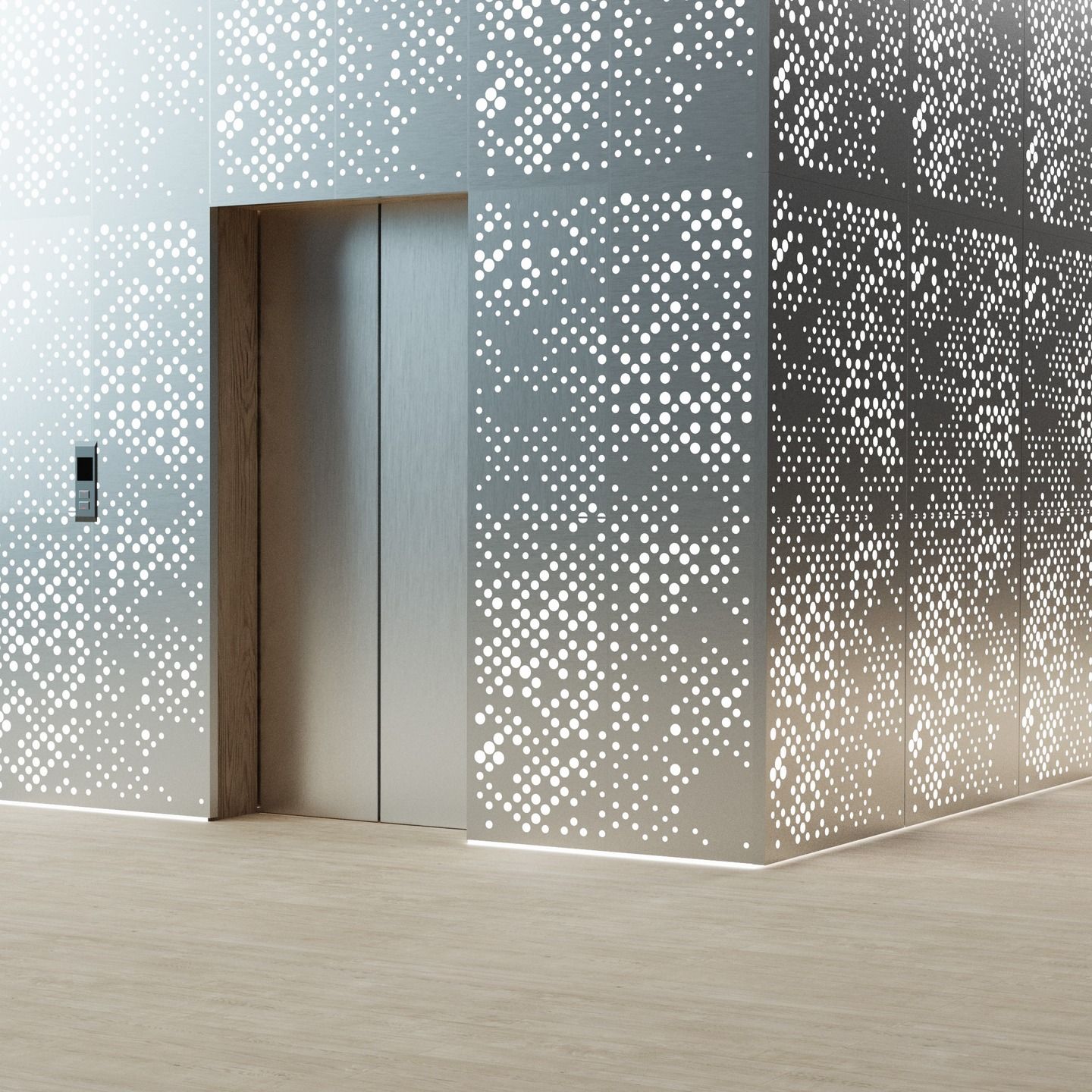 Custom Stainless Steel Decorative Wall Panels