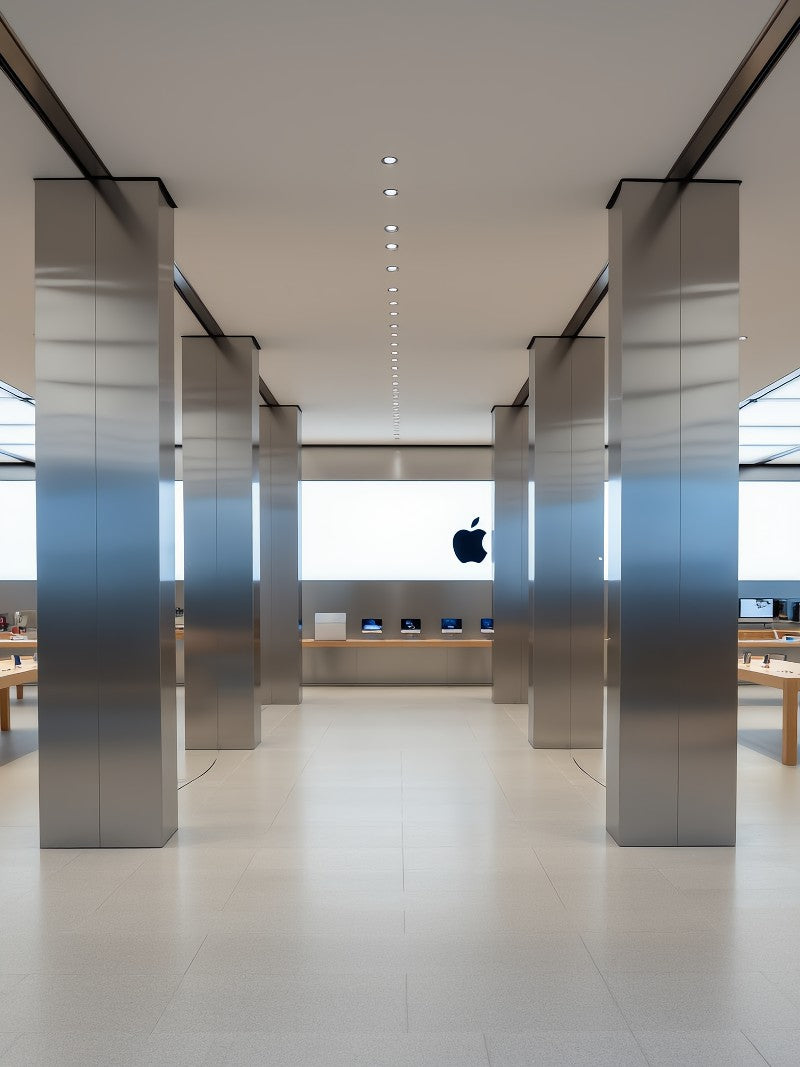 xinmaometal-silver-stainless-steel-column-retail-corridor